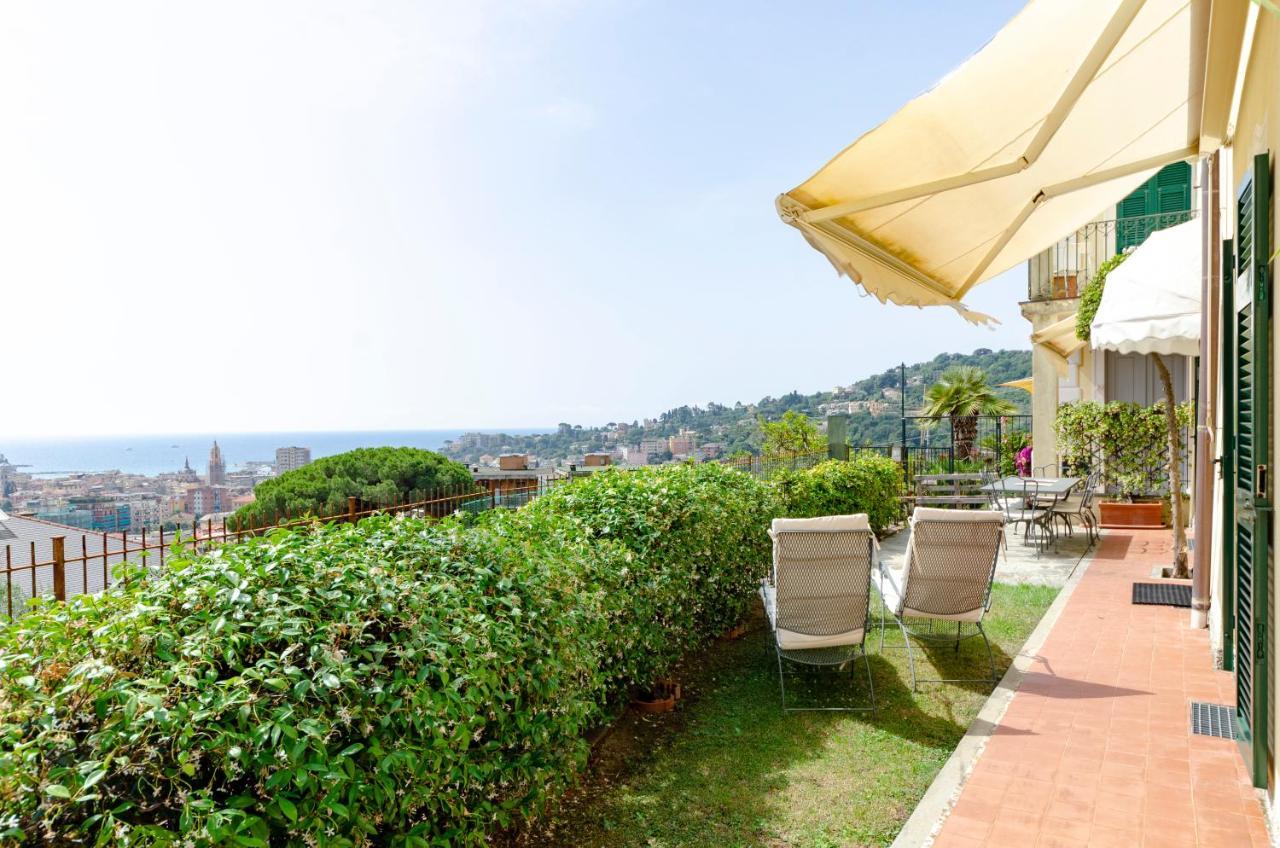 Joivy Inviting Flat With Garden And Sea View In Rapallo Exterior foto