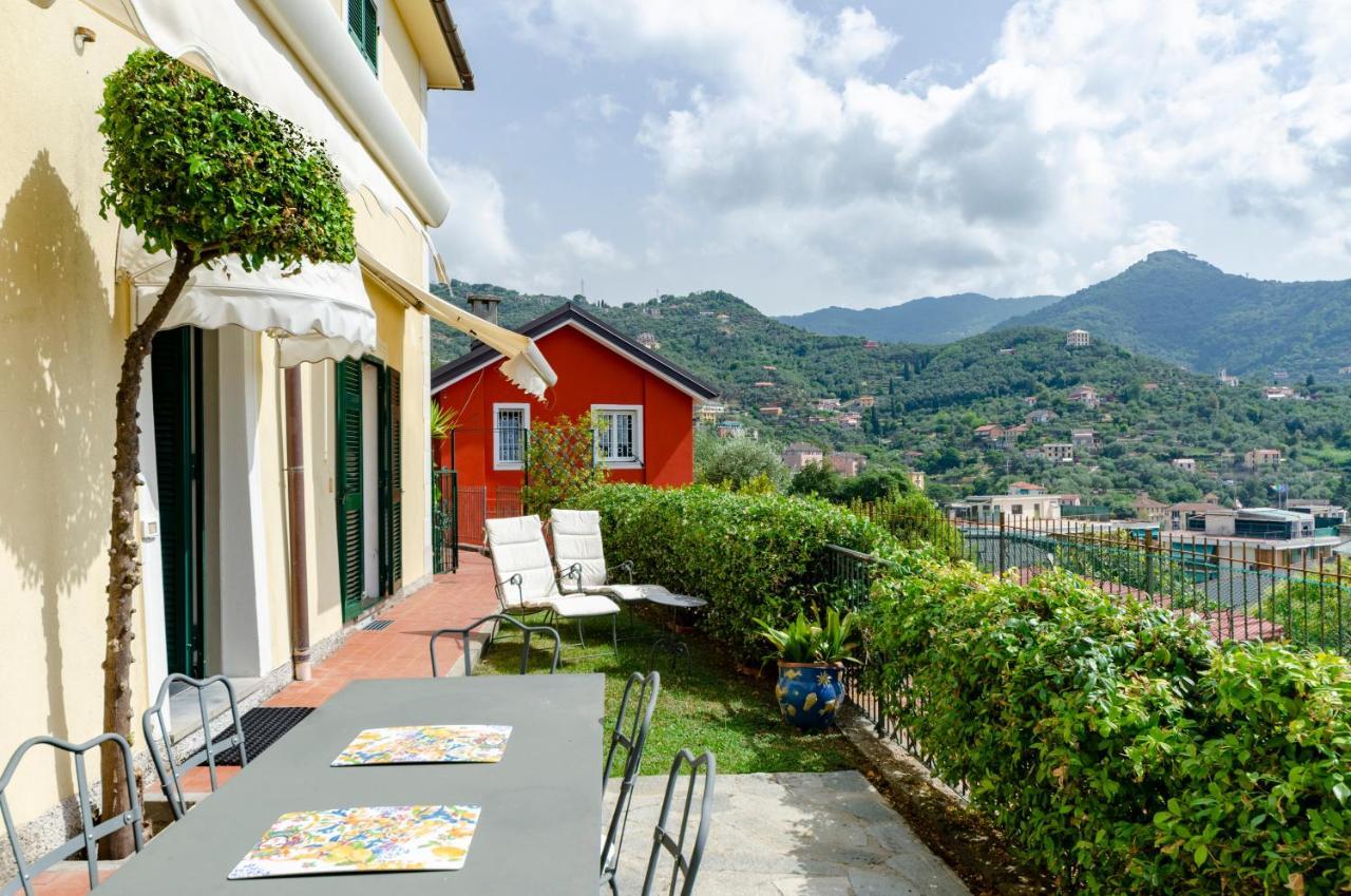 Joivy Inviting Flat With Garden And Sea View In Rapallo Exterior foto